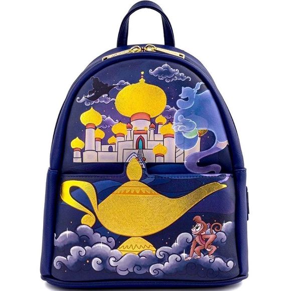 Loungefly- Disney Aladdin Jasmine Castle Series Mini Backpack - Picture 1 of 4